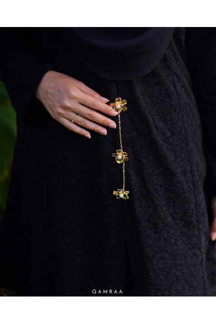 RTW SERI PURNAMA KIDS BLACK SAIZ 3